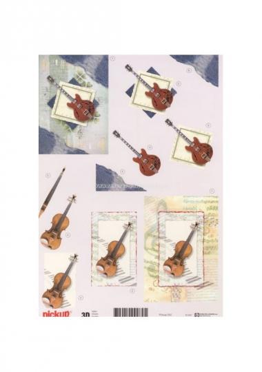 Pickup 3D Etappenbogen Gitarre & Geige 