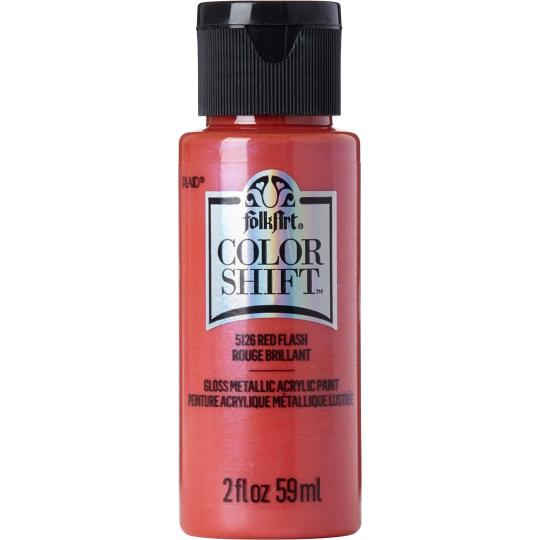 Plaid Folkart - Color Shift Acrylfarbe - 59ml Red Flash / Rot Flash Red Flash / Rot Flash