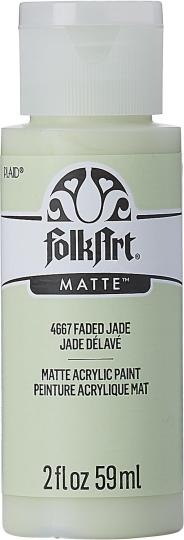 Plaid Folkart - Matte Premium Acrylfarbe - 59ml Faded Jade / Verblasste Jade Faded Jade / Verblasste Jade