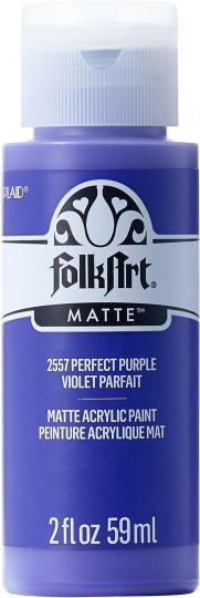 Plaid Folkart - Matte Premium Acrylfarbe - 59ml Perfect Purple / Perfektes Lila Perfect Purple / Perfektes Lila