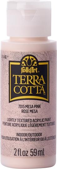 Plaid Folkart - Terra Cotta Effekt Acrylfarbe - 59ml Mesa Pink / Mesa-Rosa Mesa Pink / Mesa-Rosa