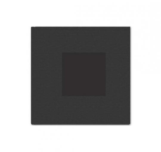 Provocraft YourStory Album Cover Leinen Struktur schwarz 20,3x20,3cm 