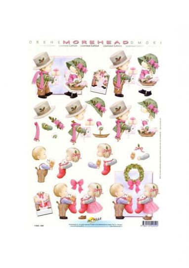 Reddy Cards 3D Bogen Moreheads, Weihnachten 