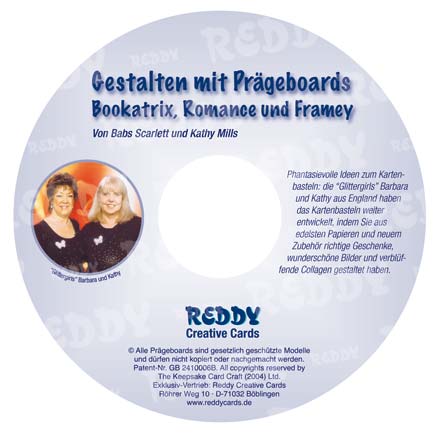 Reddycards DVD Gestalten mit Prägeboards 