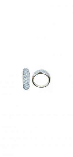Ring vergoldet mit Swarovski Gr.6'enspricht gr.16 