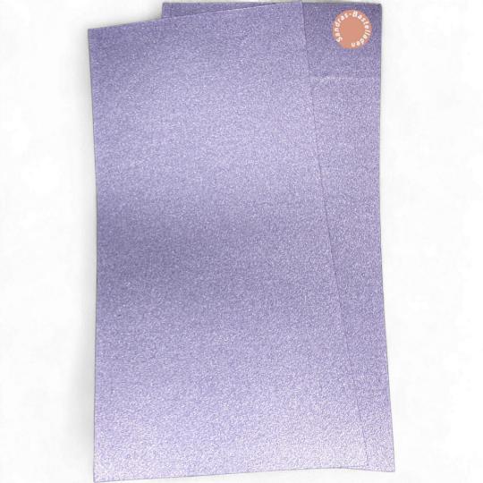 Sandras-Bastelladen - Metallic - Kerzen Verzierwachsplatten 2er Set - 200 x 100 x 0,5mm Lila Lila