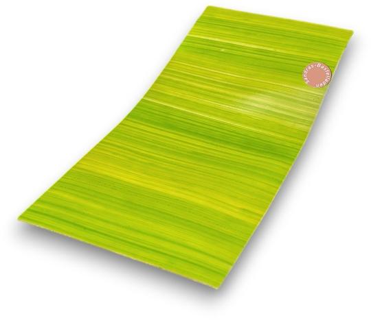 Sandras-Bastelladen - Handbemalt Schraffur - Kerzen Verzierwachsplatte - 200 x 100 x 0,5mm Hellgrün Hellgrün