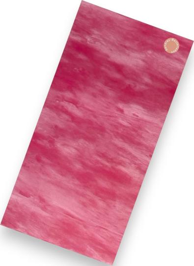 Sandras-Bastelladen - Multicolor - Kerzen Verzierwachsplatte - 200 x 100 x 0,5mm Fuchsia Marmoriert Fuchsia Marmoriert