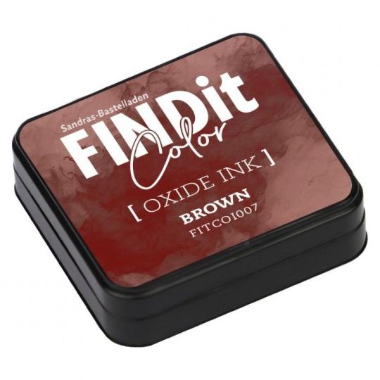Findit Color Oxide Ink Stempelkissen Braun Braun