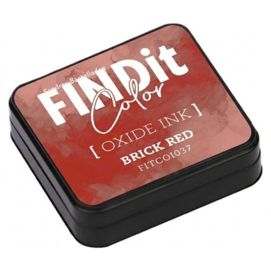 Findit Color Oxide Ink Stempelkissen Ziegelrot Ziegelrot