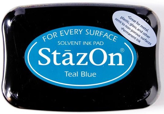 Tsukineko StazOn Stempelkissen Teal blue