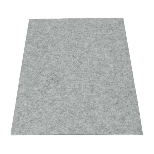 Sandras Bastelfilz / Filzplatten 3mm dick ~450 g/m² / 30x45cm - Stück Grau meliert Grau meliert