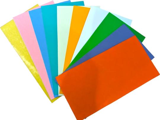 Sandras-Bastelladen Kerzen Verzierwachsplatten 10er Set - 200 x 100 x 0,5mm Pastell Farben Sortiert Pastell Farben Sortiert