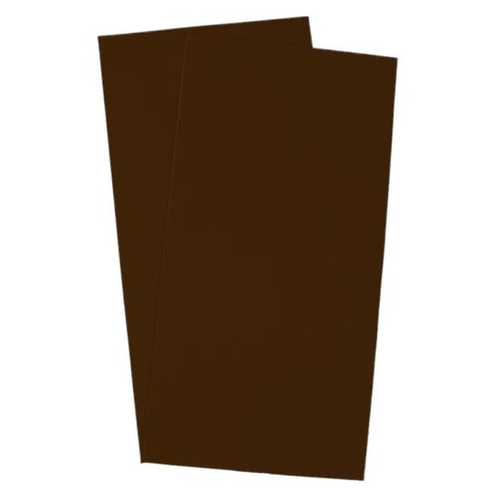 Sandras-Bastelladen Kerzen Verzierwachsplatten 2er Set - 200 x 100 x 0,5mm Mocca Mocca