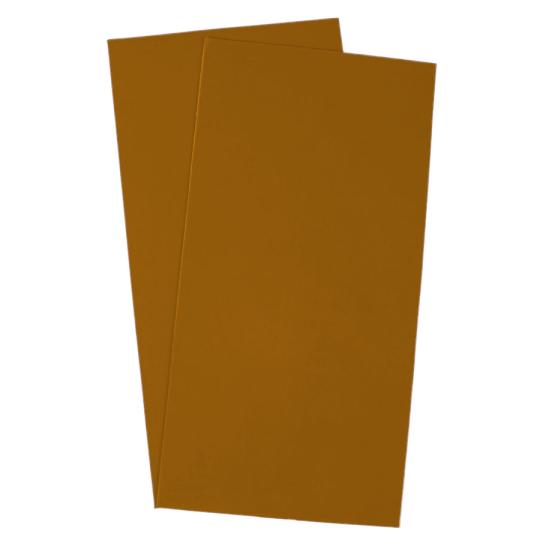 Sandras-Bastelladen Kerzen Verzierwachsplatten 2er Set - 200 x 100 x 0,5mm Naturgelb Naturgelb