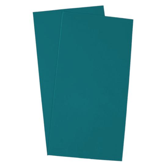 Sandras-Bastelladen Kerzen Verzierwachsplatten 2er Set - 200 x 100 x 0,5mm Türkis Türkis