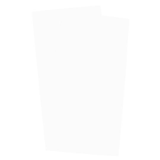 Sandras-Bastelladen Kerzen Verzierwachsplatten 2er Set - 200 x 100 x 0,5mm transparent Transparent