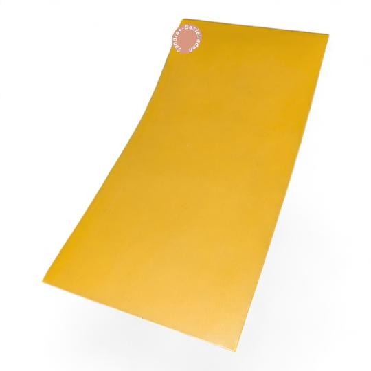 Sandras-Bastelladen - Pearl - Kerzen Verzierwachsplatte - 200 x 100 x 0,5mm Sonnengelb Sonnengelb