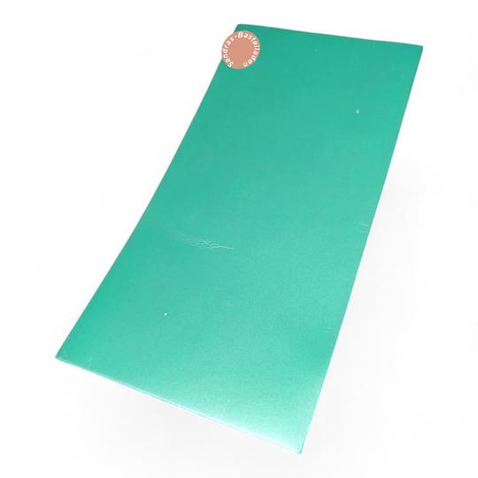 Sandras-Bastelladen - Pearl - Kerzen Verzierwachsplatte - 200 x 100 x 0,5mm Türkis Türkis
