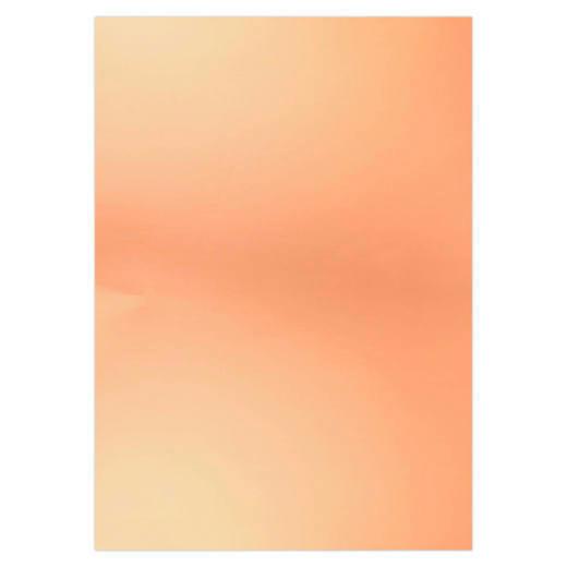 Sandras CardDeco Satin-Spiegelkarton DIN A4  250g/m²  - 6 Bögen Metallic Kupfer Metallic Kupfer