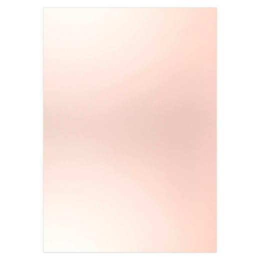 Sandras CardDeco Satin-Spiegelkarton DIN A4  250g/m²  - 6 Bögen Metallic Rose Metallic Rose