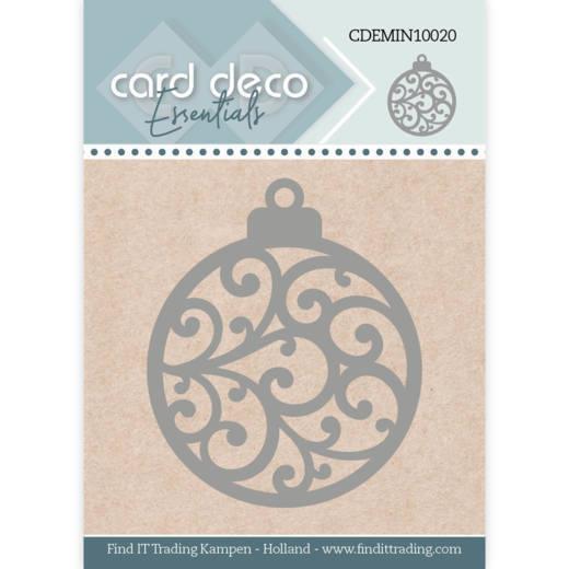 Sandras Mini Stanzschablone 1tlg - Weihnachtskugel 