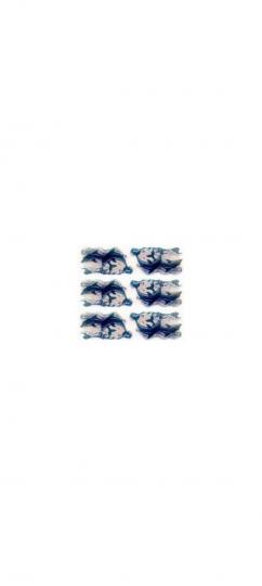 Schiebebilder : 6 Delfin 75x40mm 
