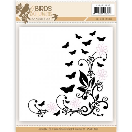 Schneide & Prägefolder – Jeaninnes Art - Birds and Flowers 