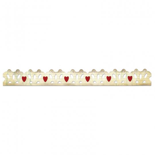 Sizzix Sizzlits Decorative Strip Stanzer - Love-ly Border by Scrappy Cat 