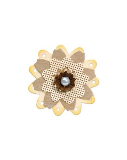 Sizzix Stanzer Bigz - Flowers, Cottage Trio 