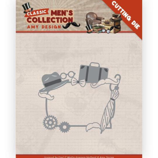 Stanzschablone - Amy Design - Classic men's Collection - Reiserahmen 