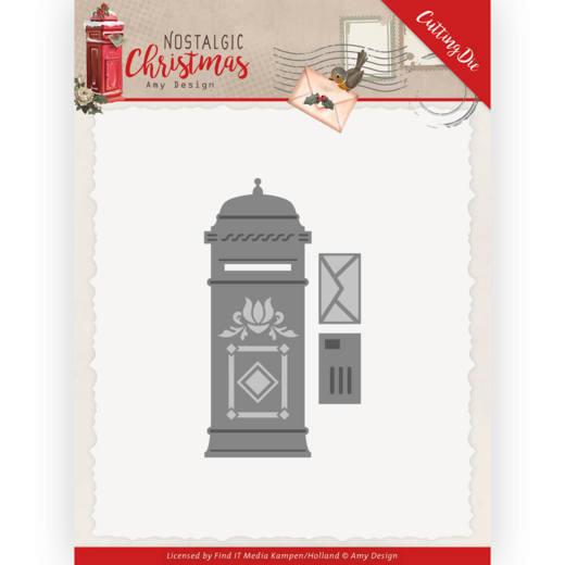 Stanzschablone - Amy Design - Nostalgic Christmas - Weihnachtsbriefkasten 