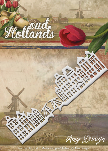 Stanzschablone - Amy Design - Oud Hollands - Gevelrand 