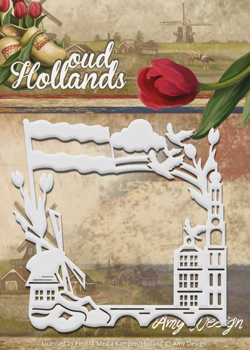 Stanzschablone - Amy Design - Oud Hollands - Holland Rahmen 