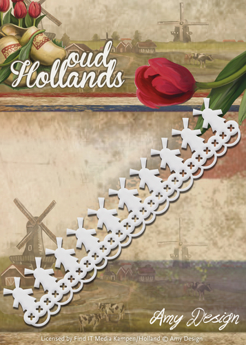 Stanzschablone - Amy Design - Oud Hollands - Molenrand 