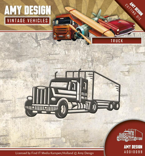 Stanzschablone - Amy Design - Vintage Vehicles - Truck 