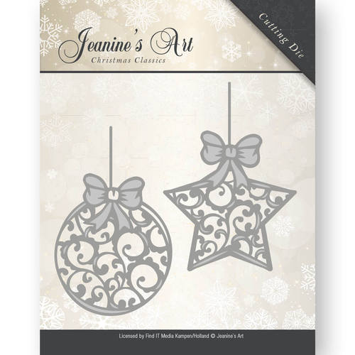 Stanzschablone - Jeanines Art - Christmas Classics - Christmas ornaments 