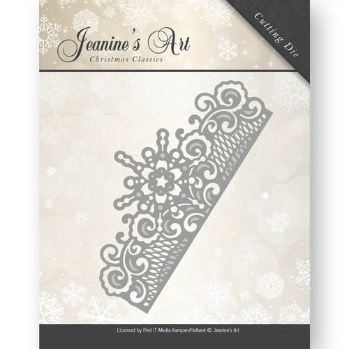 Stanzschablone - Jeanines Art - Christmas Classics - Frozen border 