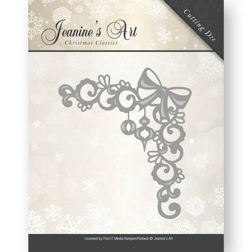 Stanzschablone - Jeanines Art - Christmas Classics - Ornament corner 