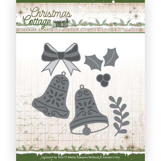 Stanzschablone - Jeanines Art - Christmas Cottage - Weihnachtsglocken 