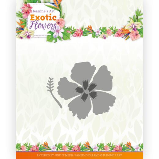 Stanzschablone - Jeanines Art - Exotic Flowers - Exotic Hibiscus 