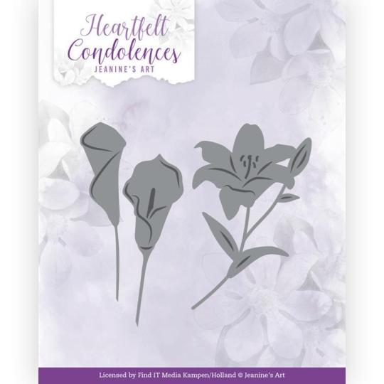 Stanzschablone - Jeanines Art - Heartfelt Condolences - Lillie 