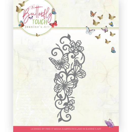 Stanzschablone - Jeanines Art - Schmetterling Touch - Schmetterlings Borde 