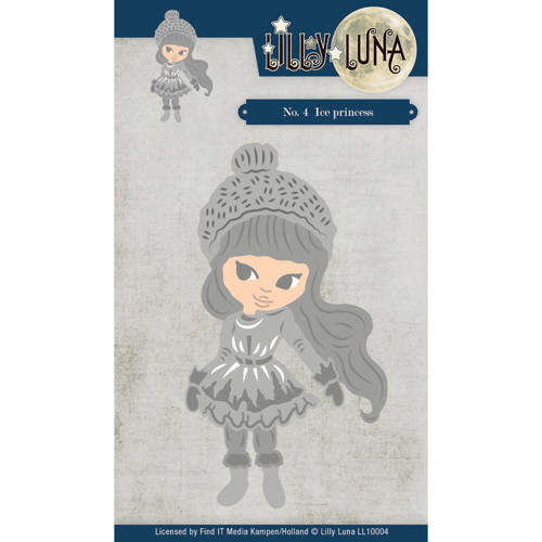 Stanzschablone - Lilly Luna - Ice Princess 