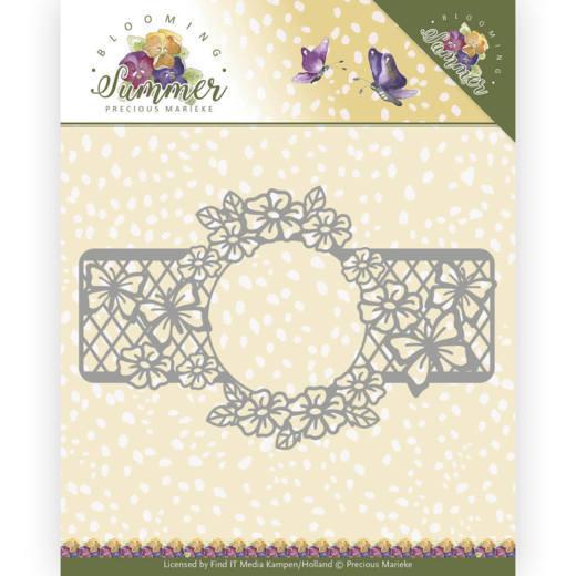 Stanzschablone - Precious Marieke - Blooming Summer - Blühnede Borde 