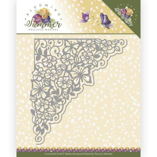Stanzschablone - Precious Marieke - Blooming Summer - Blühnede Ecke 