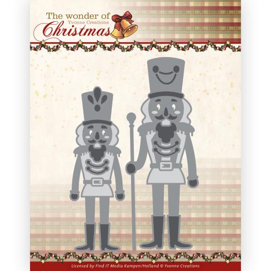 Stanzschablone - Yvonne Creations - The Wonder of Christmas - Nussknacker 