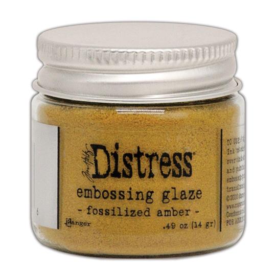 Tim Holtz Ranger Embossing Glaze 14gr Fossilized Amber Fossilized Amber