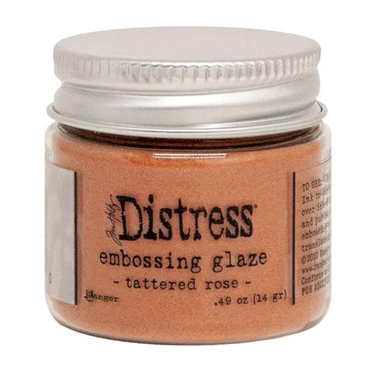 Tim Holtz Ranger Embossing Glaze 14gr Tattered Rose Tattered Rose