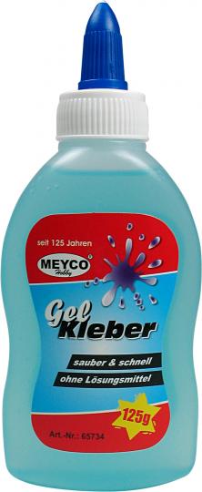 Transparenter Gel-Kleber 125g / 